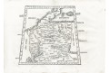 Ptolemaus - Fries : Germania, dřevořez, 1525