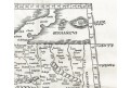 Ptolemaus - Fries : Germania, dřevořez, 1525
