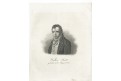 Scott Walter, mědiryt , 1828