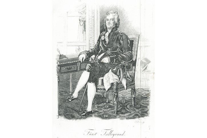 Talleyrand Charles-Maurice de, oceloryt,  (1830