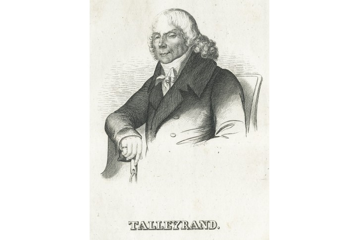 Talleyrand-Périgord, oceloryt, 1836