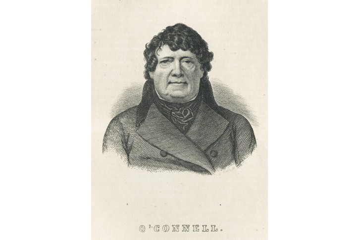 Daniel O'Connell, oceloryt, 1836