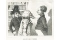 Před soudem v Paříži, oceloryt, 1840