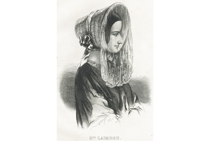 Lafarge Vražedkyně  , oceloryt, (1840)