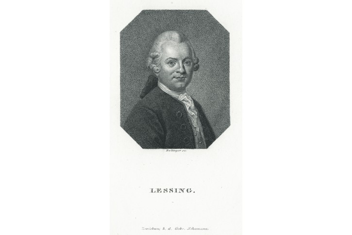 Lessing, Rauch, mědiryt, (1820)