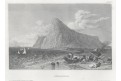 Gibraltar, Meyer, oceloryt, 1850