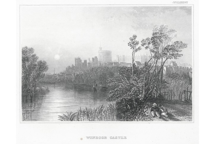 Windsor, Meyer, oceloryt, 1850