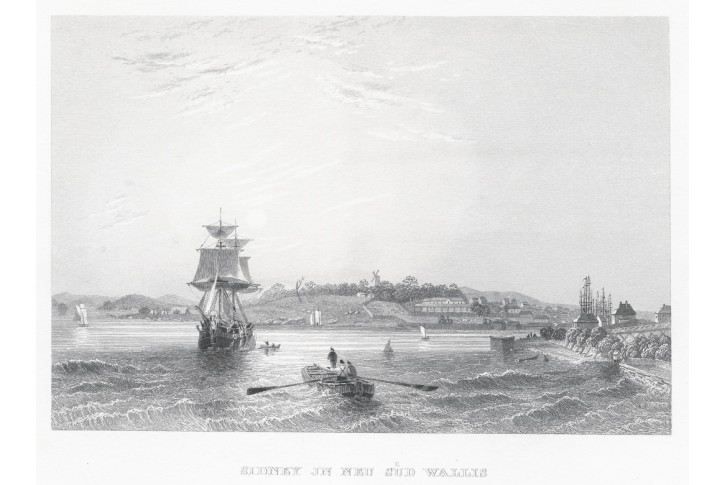 Sydney, oceloryt, (1850)