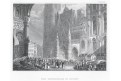 Rouen katedrála, Meyer, oceloryt, 1850