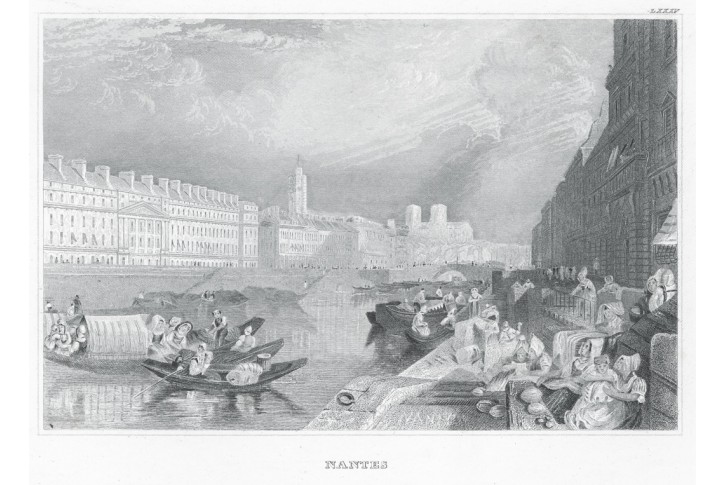Nantes , oceloryt, 1850