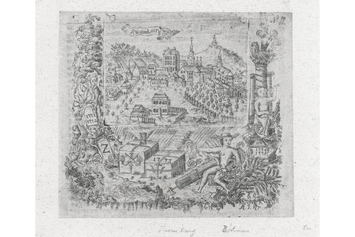 Runburk, mědiryt, (1780)