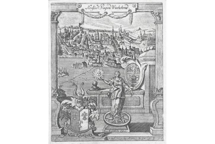Praha Nové město, Zittauisches,  mědiryt, (1790)