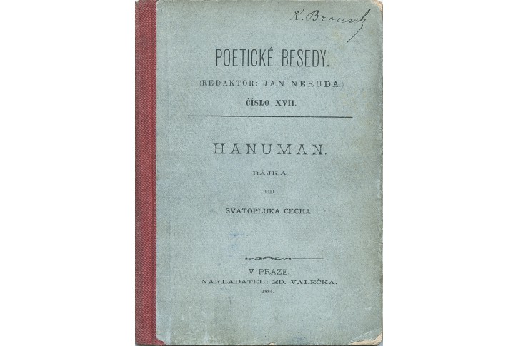 Čech Sv.: Hanuman, 1. vyd., Praha, 1884