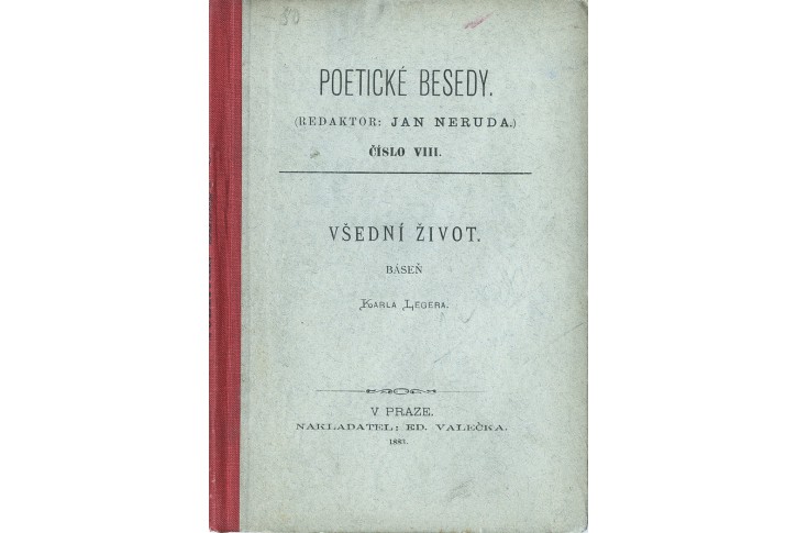 Leger K.: Všení život, Báseň, Praha, 1884