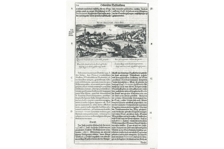 Prag, Meissner, mědiryt, 1627