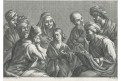 Ježíš a zákoníci, mědiryt, 1778