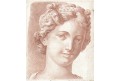 Hlava ženy, Crayon, ((1800)