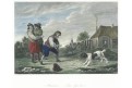 Pes Aport, Payne, kolor. oceloryt, 1860