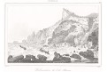 Pitcairnovy ostrovy, Rienzi, oceloryt,1836