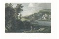 Krajina s rybáři, Duttenhofer,  mědiryt, (1820)