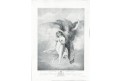 Anděl strážný, Dickinson, mědiryt, 1795