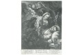 Rugendas J. L., Sv. Josef smrt, mezzotinta, (1750)