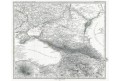 Rusko Kavkaz, Stieler,  oceloryt, 1873