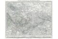 Čechy Sasko, Stieler,  oceloryt, 1872