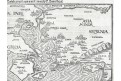 Středomoří, Bünting,  dřevořez, 1598