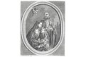 Svatá rodina dle Piazzetty, mědiryt,  (1800)