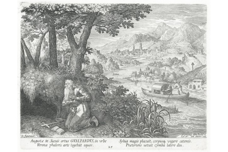 Sadeler J.: Gualfardus, mědiryt, 1600