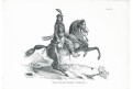 Kůň Krimský, Scheuzer, litografie, 1836