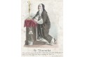 Sv. Veronika, Bohman, kolor. mědiryt, (1820)