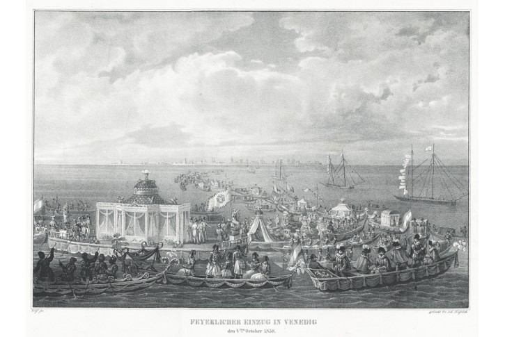 Venezia, Wolf, Litho, 1838