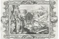 Rentz, Dobrý pastýř, mědiryt, 1733