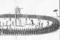 Exekuce tresty poprava mědiryt, 1726