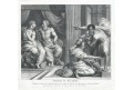 Jupiter a Alcmene, Tardieu, mědiryt , 1760