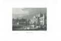 Lowther Castle, Meyer, oceloryt, 1850