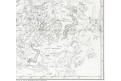 Hvězdná obloha severní, Meyer, oceloryt, 1855