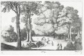 Hollar V.: Minerální pramen, mědiryt, (1650)