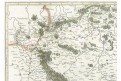 Mercator , Bohemia, kolor. mědiryt, 1613