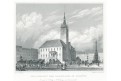 Olomouc Horní náměsti, Meyer, oceloryt, 1850