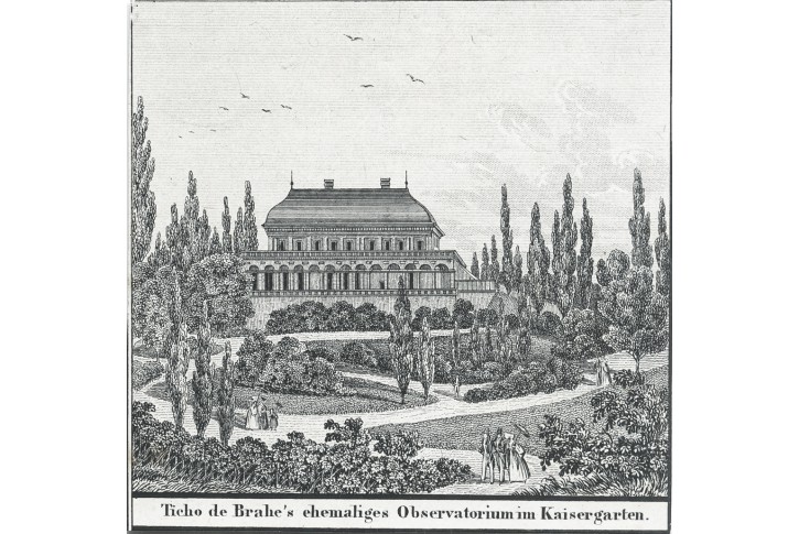 Praha Belvedere, VASQUEZ, litografie, 1840