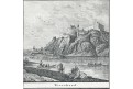 Praha Vyšehrad VASQUEZ, litografie, 1840