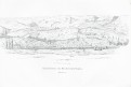 Hlubočepy údolí, Wenzig, litografie, 1857