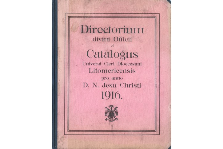 Catalogus cleri Litomericensis, 1916