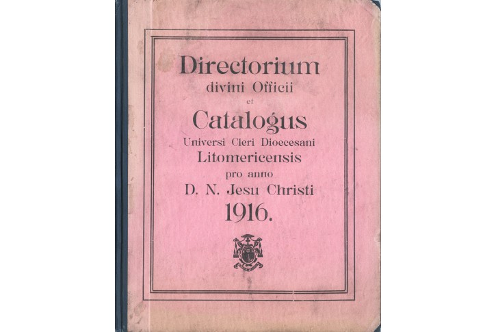 Catalogus cleri Litomericensis, 1916