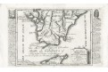 Gibraltar Andaliusie, Bodenehr, mědiryt, 1720
