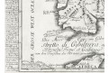 Gibraltar Andaliusie, Bodenehr, mědiryt, 1720