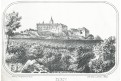 Zboroh, Zlaté klasy, litografie, 1856